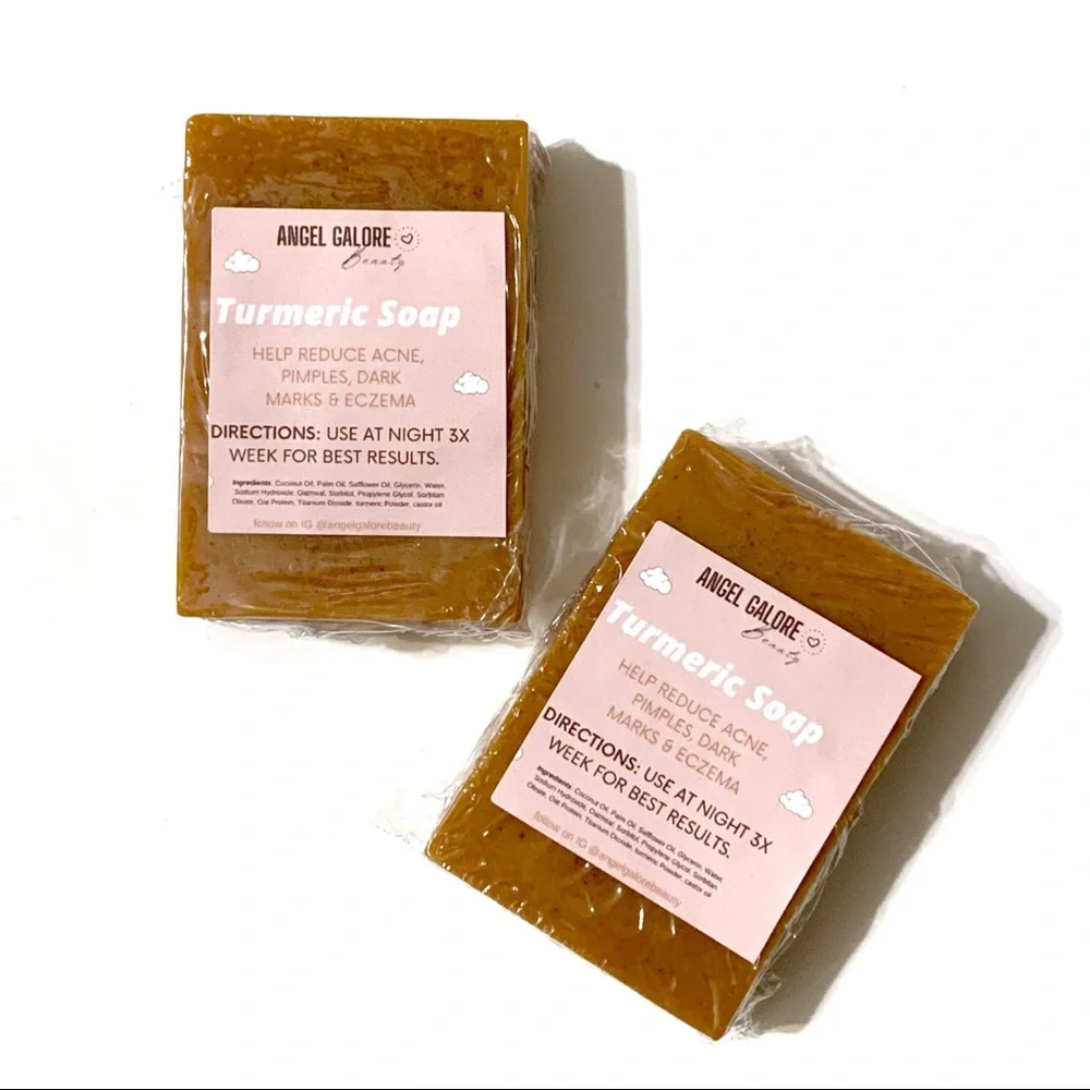 Turmeric Soap Natural Organic Handmade Skincare